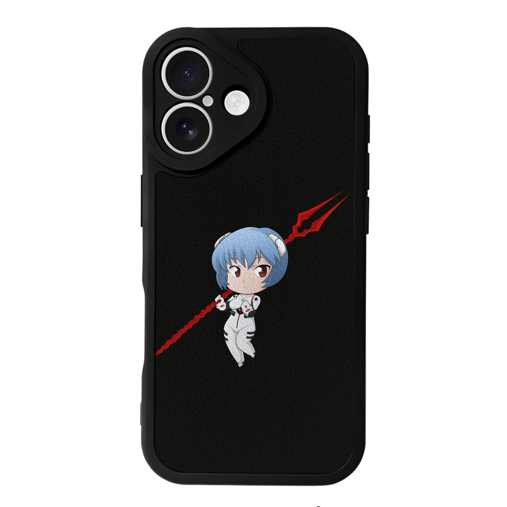 （画像用） EVA 新世紀エヴァンゲリオン 【iPhone 16シリーズ対応】シリコンスマホケース（レザー調） 材質：シリコン